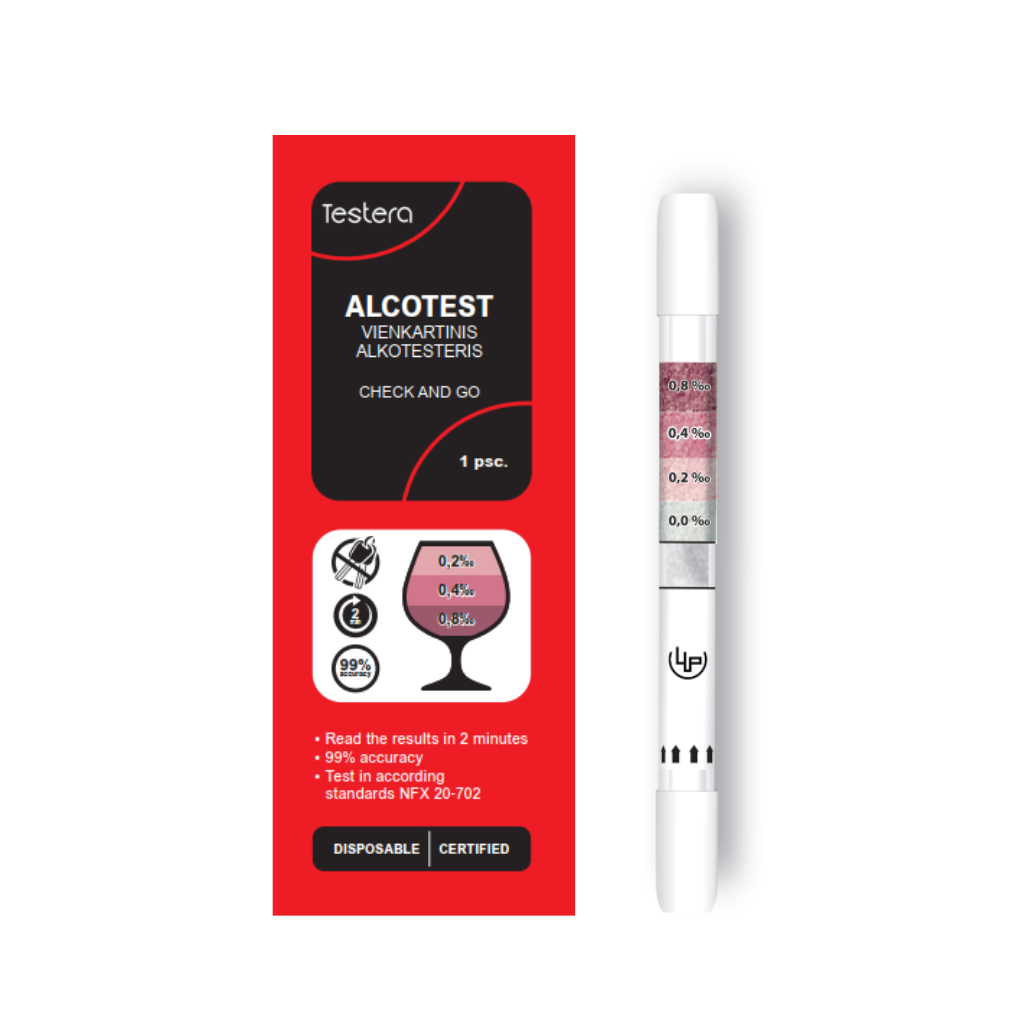 ALCOTEST VIENKARTINIS ALKOTESTERIS
